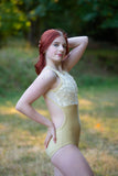 Golden Flowers Leotard