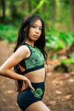 Emerald Dark Crop Top